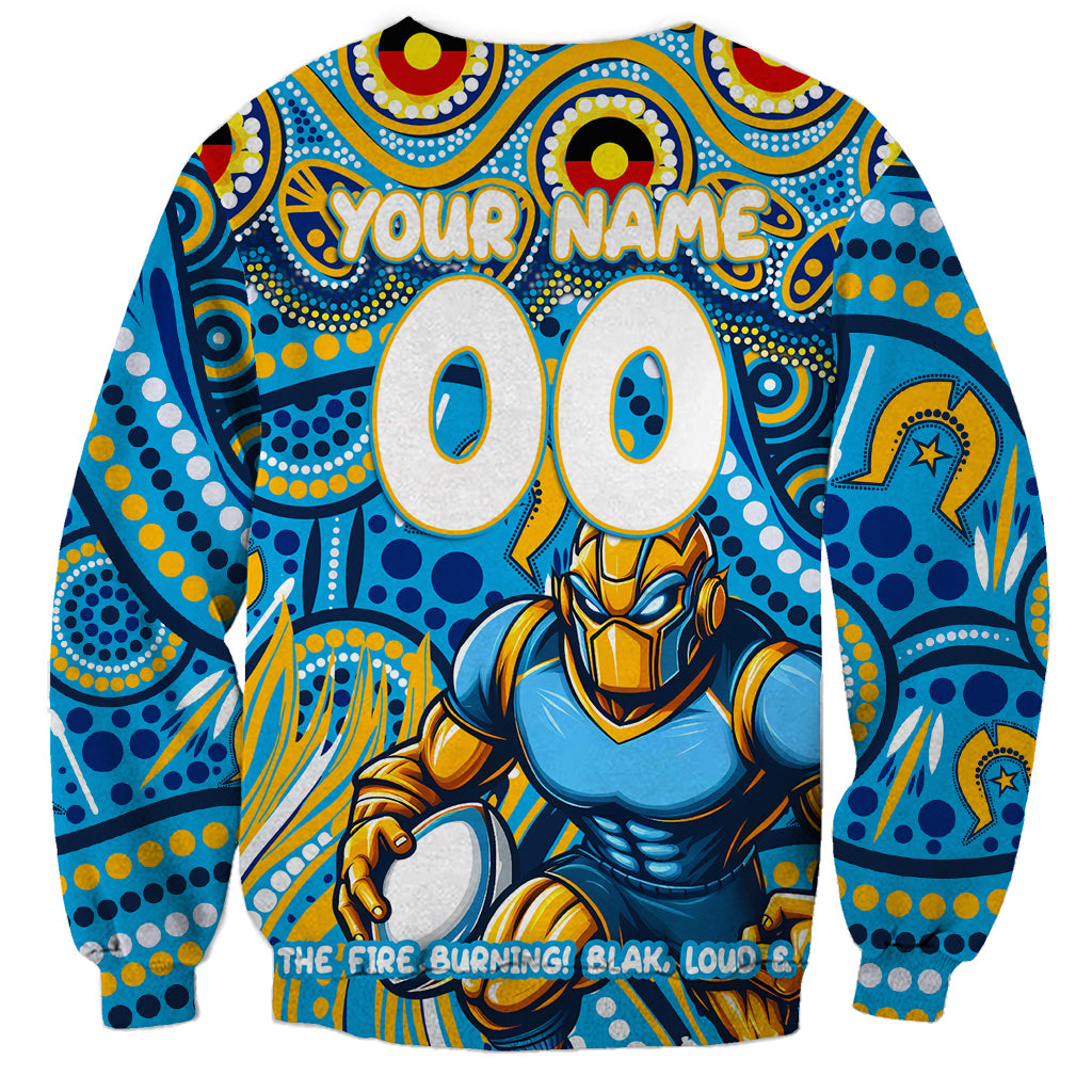 Custom Australia NAIDOC Week 2024 Sweatshirt Titans Mascot Keep The Fire Burning