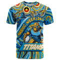 Custom Australia NAIDOC Week 2024 T Shirt Titans Mascot Keep The Fire Burning