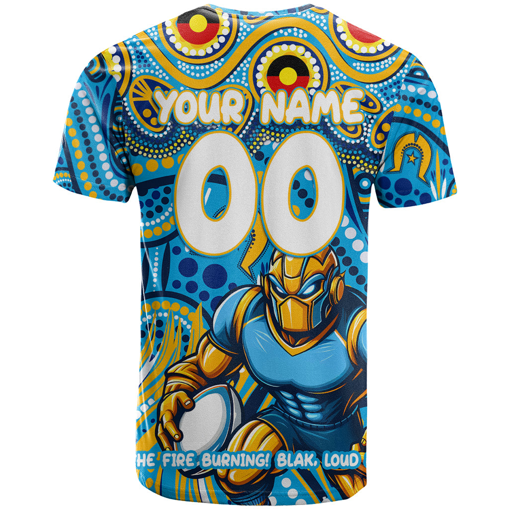 Custom Australia NAIDOC Week 2024 T Shirt Titans Mascot Keep The Fire Burning