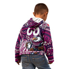 Custom Australia NAIDOC Week 2024 Kid Hoodie Sea Eagles Mascot Keep The Fire Burning