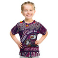 Custom Australia NAIDOC Week 2024 Kid T Shirt Sea Eagles Mascot Keep The Fire Burning