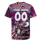 Custom Australia NAIDOC Week 2024 Rugby Jersey Sea Eagles Mascot Keep The Fire Burning