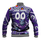 Custom Australia NAIDOC Week 2024 Baseball Jacket Melbourne Storm Mascot Keep The Fire Burning