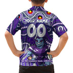 Custom Australia NAIDOC Week 2024 Hawaiian Shirt Melbourne Storm Mascot Keep The Fire Burning