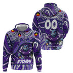Custom Australia NAIDOC Week 2024 Hoodie Melbourne Storm Mascot Keep The Fire Burning