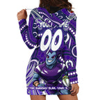 Custom Australia NAIDOC Week 2024 Hoodie Dress Melbourne Storm Mascot Keep The Fire Burning