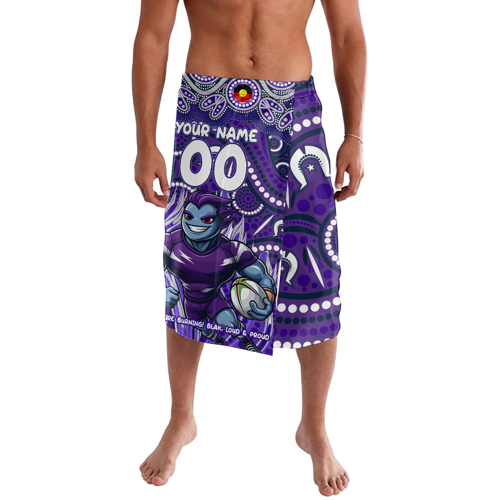 Custom Australia NAIDOC Week 2024 Lavalava Melbourne Storm Mascot Keep The Fire Burning