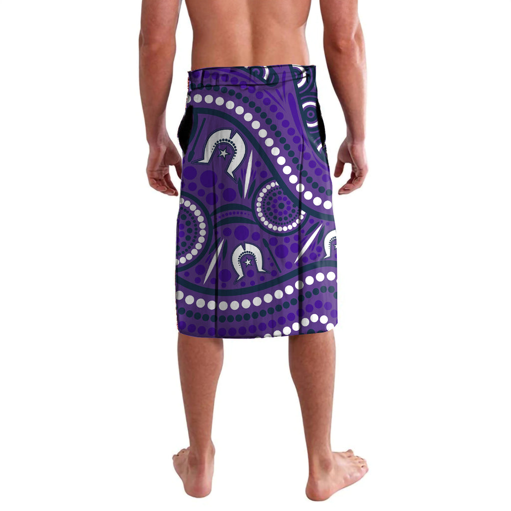 Custom Australia NAIDOC Week 2024 Lavalava Melbourne Storm Mascot Keep The Fire Burning