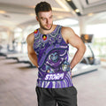 Custom Australia NAIDOC Week 2024 Men Tank Top Melbourne Storm Mascot Keep The Fire Burning