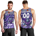 Custom Australia NAIDOC Week 2024 Men Tank Top Melbourne Storm Mascot Keep The Fire Burning