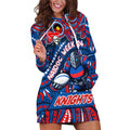 Custom Australia NAIDOC Week 2024 Hoodie Dress Newcastle Knights Mascot Keep The Fire Burning