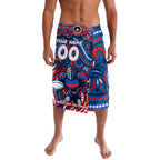 Custom Australia NAIDOC Week 2024 Lavalava Newcastle Knights Mascot Keep The Fire Burning