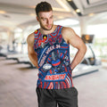 Custom Australia NAIDOC Week 2024 Men Tank Top Newcastle Knights Mascot Keep The Fire Burning
