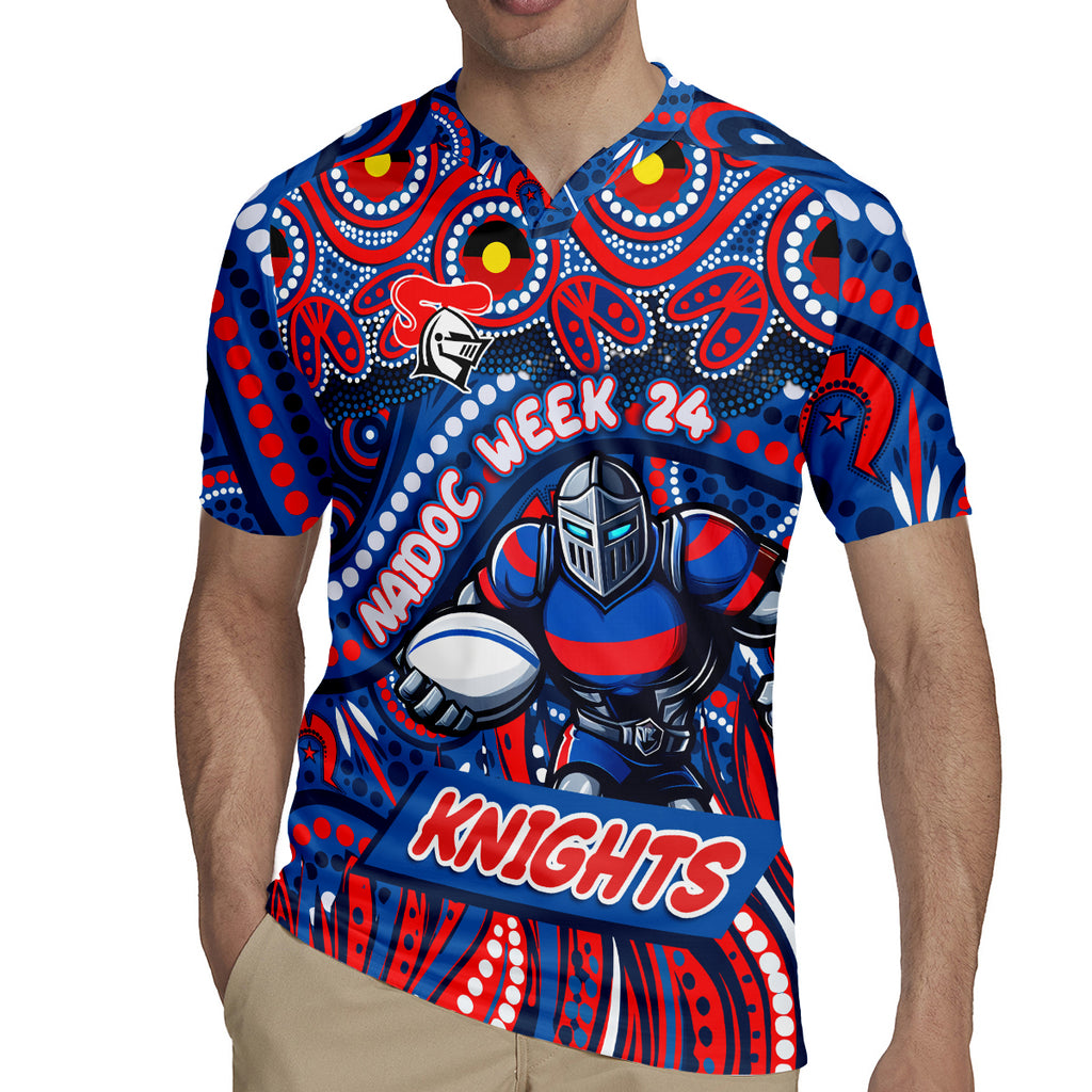 Custom Australia NAIDOC Week 2024 Rugby Jersey Newcastle Knights Mascot Keep The Fire Burning