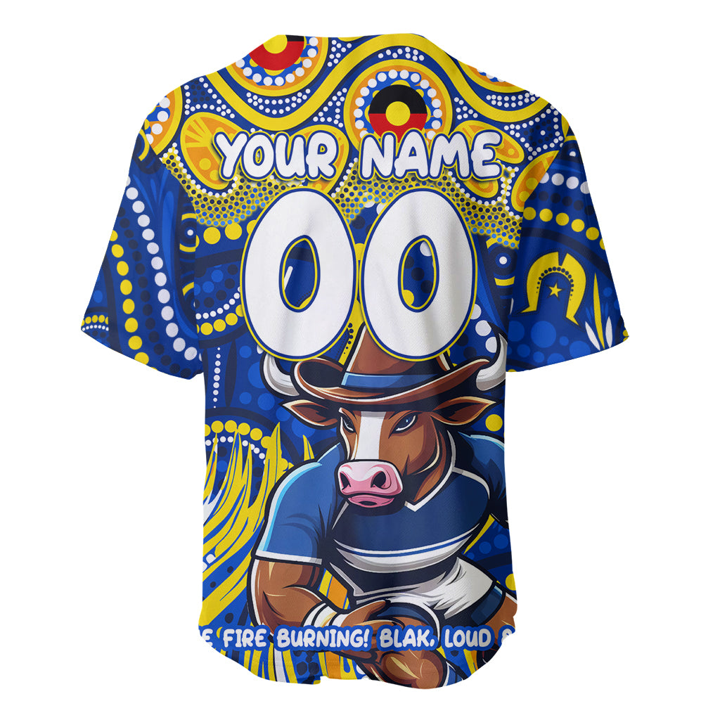 Custom Australia NAIDOC Week 2024 Baseball Jersey Cowboys Mascot Keep The Fire Burning
