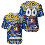 Custom Australia NAIDOC Week 2024 Baseball Jersey Cowboys Mascot Keep The Fire Burning