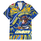 Custom Australia NAIDOC Week 2024 Hawaiian Shirt Cowboys Mascot Keep The Fire Burning