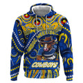 Custom Australia NAIDOC Week 2024 Hoodie Cowboys Mascot Keep The Fire Burning