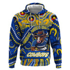 Custom Australia NAIDOC Week 2024 Hoodie Cowboys Mascot Keep The Fire Burning
