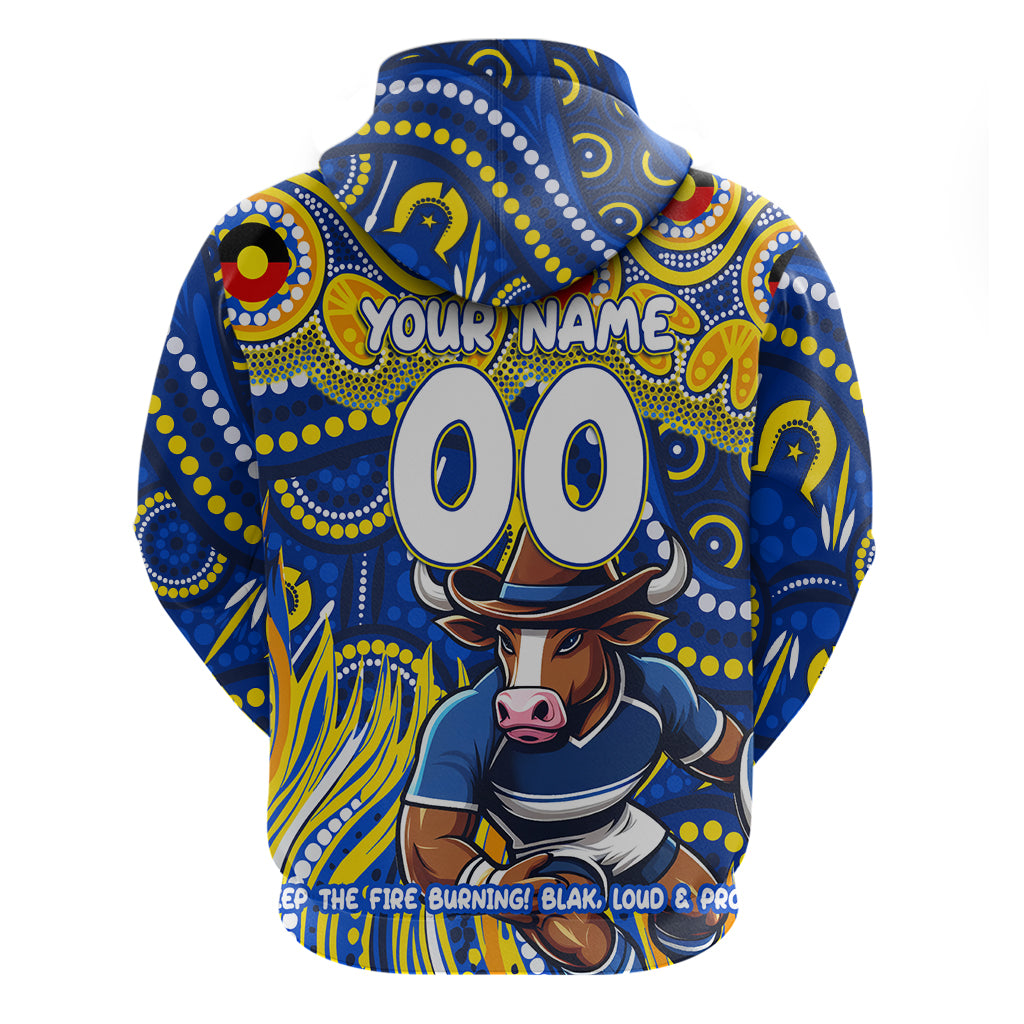 Custom Australia NAIDOC Week 2024 Hoodie Cowboys Mascot Keep The Fire Burning