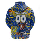 Custom Australia NAIDOC Week 2024 Hoodie Cowboys Mascot Keep The Fire Burning