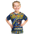 Custom Australia NAIDOC Week 2024 Kid T Shirt Cowboys Mascot Keep The Fire Burning