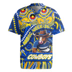 Custom Australia NAIDOC Week 2024 Rugby Jersey Cowboys Mascot Keep The Fire Burning