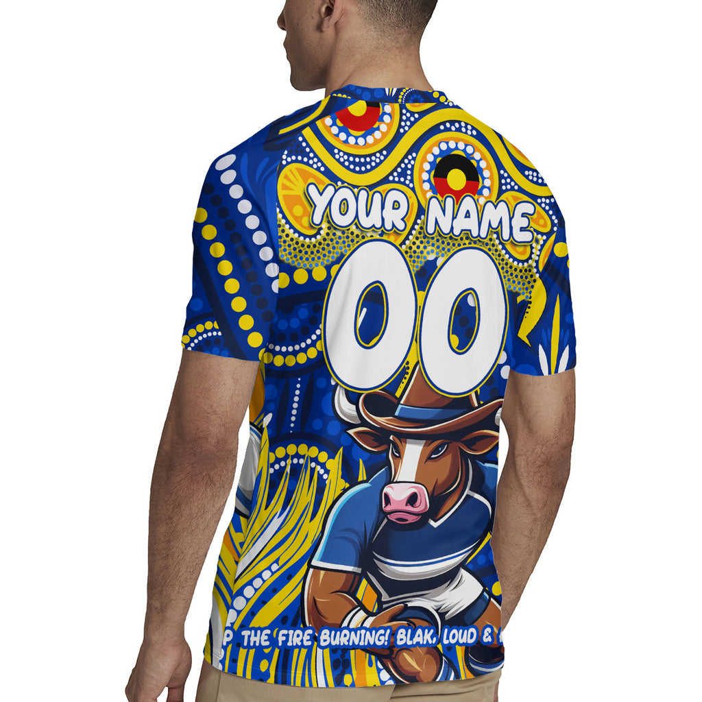 Custom Australia NAIDOC Week 2024 Rugby Jersey Cowboys Mascot Keep The Fire Burning