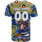 Custom Australia NAIDOC Week 2024 T Shirt Cowboys Mascot Keep The Fire Burning