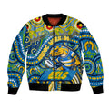 Custom Australia NAIDOC Week 2024 Bomber Jacket Parramatta Eels Mascot Keep The Fire Burning