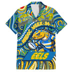 Custom Australia NAIDOC Week 2024 Hawaiian Shirt Parramatta Eels Mascot Keep The Fire Burning