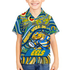 Custom Australia NAIDOC Week 2024 Hawaiian Shirt Parramatta Eels Mascot Keep The Fire Burning
