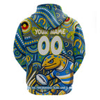 Custom Australia NAIDOC Week 2024 Hoodie Parramatta Eels Mascot Keep The Fire Burning