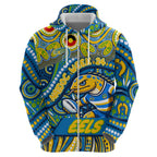 Custom Australia NAIDOC Week 2024 Hoodie Parramatta Eels Mascot Keep The Fire Burning