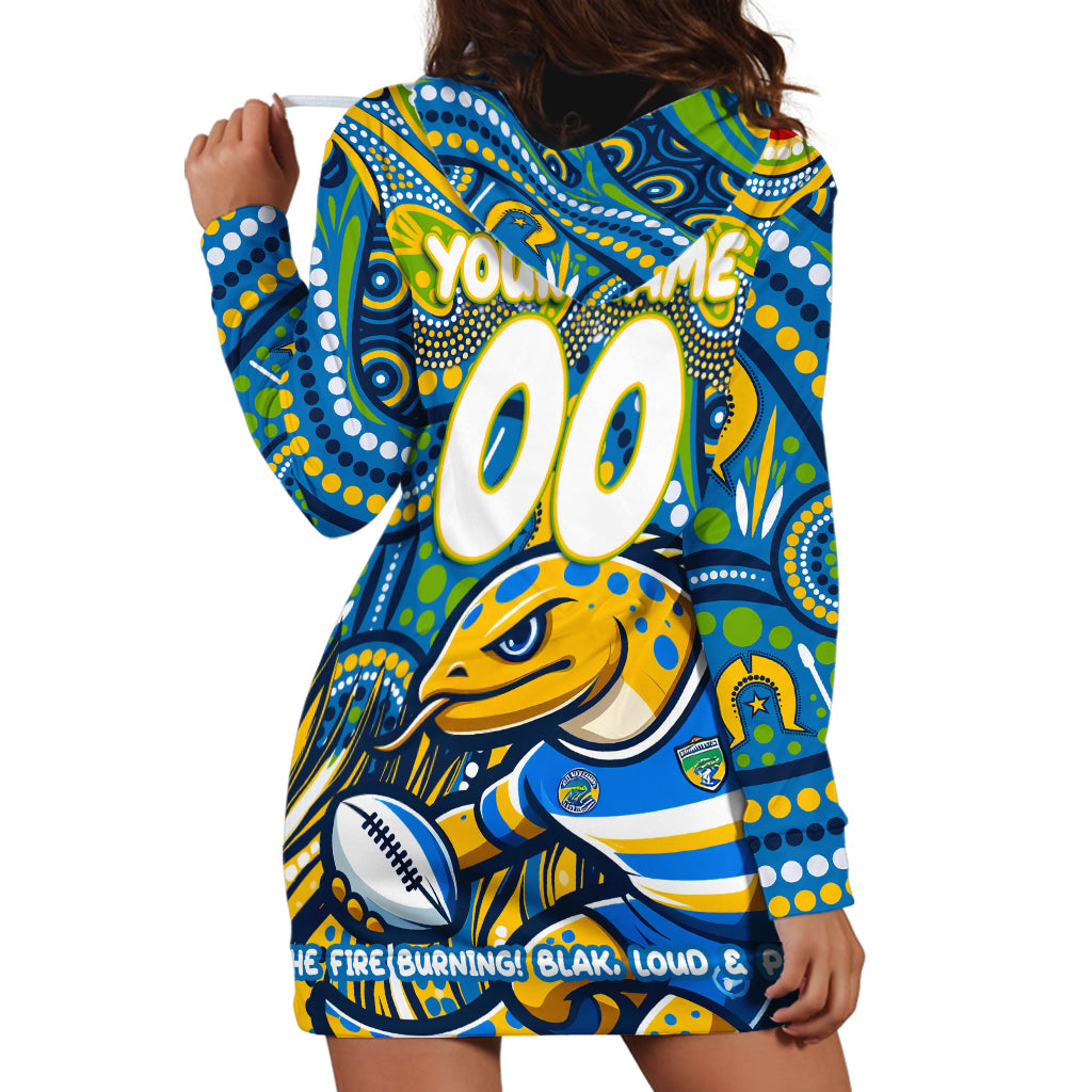 Custom Australia NAIDOC Week 2024 Hoodie Dress Parramatta Eels Mascot Keep The Fire Burning