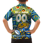 Custom Australia NAIDOC Week 2024 Kid Hawaiian Shirt Parramatta Eels Mascot Keep The Fire Burning