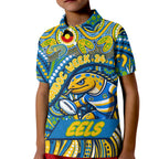 Custom Australia NAIDOC Week 2024 Kid Polo Shirt Parramatta Eels Mascot Keep The Fire Burning