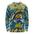 Custom Australia NAIDOC Week 2024 Long Sleeve Shirt Parramatta Eels Mascot Keep The Fire Burning