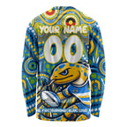 Custom Australia NAIDOC Week 2024 Long Sleeve Shirt Parramatta Eels Mascot Keep The Fire Burning