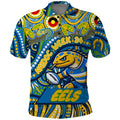 Custom Australia NAIDOC Week 2024 Polo Shirt Parramatta Eels Mascot Keep The Fire Burning