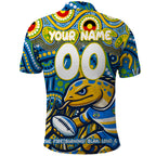 Custom Australia NAIDOC Week 2024 Polo Shirt Parramatta Eels Mascot Keep The Fire Burning
