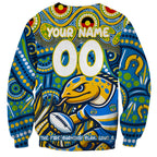Custom Australia NAIDOC Week 2024 Sweatshirt Parramatta Eels Mascot Keep The Fire Burning