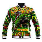 Custom Australia NAIDOC Week 2024 Baseball Jacket Penrith Panthers Mascot Keep The Fire Burning