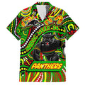 Custom Australia NAIDOC Week 2024 Hawaiian Shirt Penrith Panthers Mascot Keep The Fire Burning