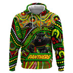 Custom Australia NAIDOC Week 2024 Hoodie Penrith Panthers Mascot Keep The Fire Burning