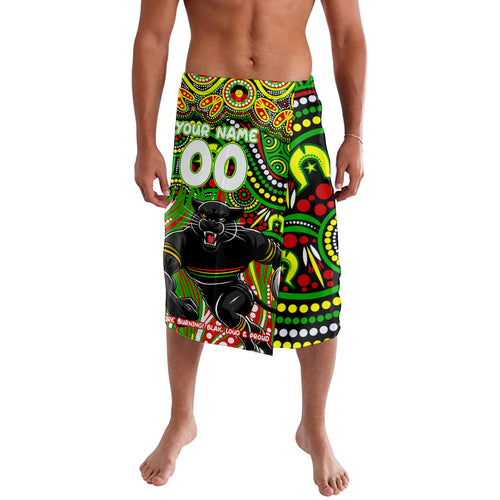 Custom Australia NAIDOC Week 2024 Lavalava Penrith Panthers Mascot Keep The Fire Burning