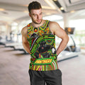 Custom Australia NAIDOC Week 2024 Men Tank Top Penrith Panthers Mascot Keep The Fire Burning