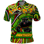 Custom Australia NAIDOC Week 2024 Polo Shirt Penrith Panthers Mascot Keep The Fire Burning