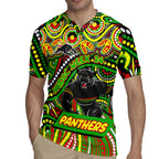 Custom Australia NAIDOC Week 2024 Rugby Jersey Penrith Panthers Mascot Keep The Fire Burning