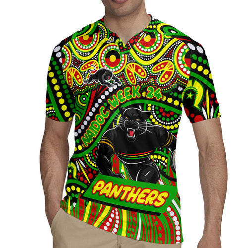 Custom Australia NAIDOC Week 2024 Rugby Jersey Penrith Panthers Mascot Keep The Fire Burning
